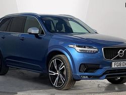 Blue Used 2018 Volvo XC90 R-Design Pro SUV | £28,529 (Good price)
