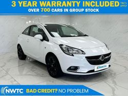 White Used 2019 Vauxhall Corsa SRi Hatchback | £7,795 (Fair price)