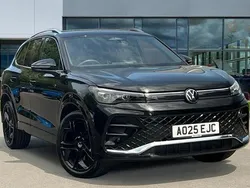 Black Used 2025 VW Tiguan R-line SUV | £35,640 (A bit pricey)