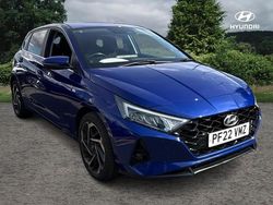 Blue Used 2022 Hyundai i20 Premium Hatchback | £14,295 (Fair price)