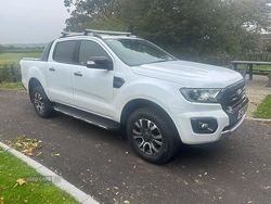 White Used 2021 Ford Ranger Wildtrack Pickup | £19,999 (Fair price)