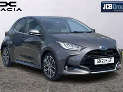 Grey Used 2021 Toyota Yaris Hybrid Hatchback | £16,995 (Fair price)
