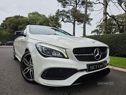 White Used 2017 Mercedes CLA200 AMG line Estate | £13,650 (Expensive)