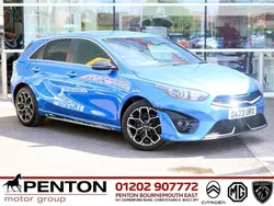 Blue Used 2023 Kia Ceed GT-Line Hatchback | £16,990 (Fair price)