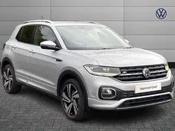 Silver Used 2020 VW T-Cross R-line SUV | £19,548 (Fair price)