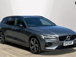 Grey Used 2019 Volvo V60 R-Design Pro Estate | £19,892 (Fair price)