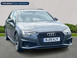 Grey Used 2019 Audi A4 Black Edition Estate | £19,947 (Fair price)