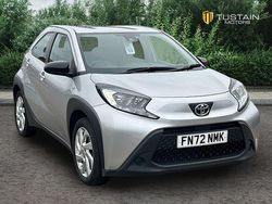 Silver Used 2022 Toyota Aygo PURE Hatchback | £10,299 (Fair price)