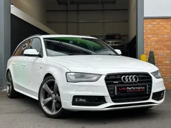 White Used 2014 Audi A4 Black Edition Estate | £17,995
