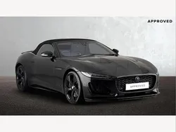 Santorini black Used 2023 Jaguar F-Type Supercharged Cabriolet | £61,395 (Expensive)