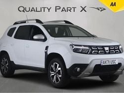 White Used 2022 Dacia Duster Prestige SUV | £12,520 (Good price)