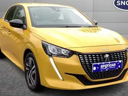 Yellow Used 2022 Peugeot 208 Allure Premium Hatchback | £15,595 (Fair price)
