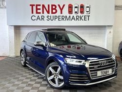 Blue Used 2018 Audi SQ5 Design SUV | £23,795 (Good price)