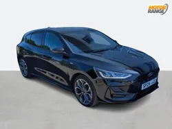 Black Used 2024 Ford Focus ST-Line X Hatchback | £18,895 (Fair price)