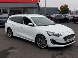 White Used 2021 Ford Focus Vignale Estate | £16,890 (Fair price)