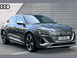 Grey Used 2021 Audi e-tron Advanced SUV | £30,407 (Good price)