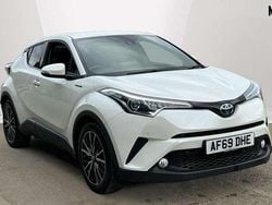 White Used 2019 Toyota C-HR SUV | £17,019 (Fair price)
