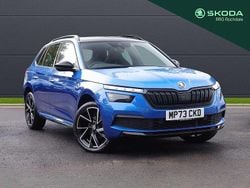 Race blue metallic Used 2024 Skoda Kamiq Monte Carlo SUV | £20,500 (Fair price)