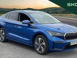 Blue Used 2025 Skoda Enyaq iV SUV | £31,206 (Fair price)