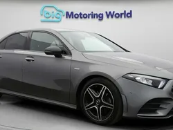 Grey Used 2022 Mercedes A200 AMG line Sedan | £22,300 (Fair price)