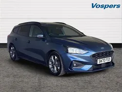 Blue Used 2020 Ford Focus ST-Line Estate | £14,695 (Fair price)