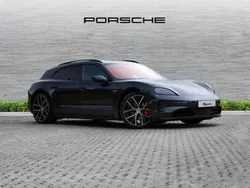 Volcano grey metallic New 2025 Porsche Taycan 4S Sport Turismo Sedan | £89,990