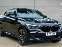 Black Used 2021 BMW X6 M Sport SUV | £44,806 (A bit pricey)