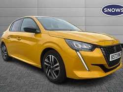 Yellow Used 2023 Peugeot 208 Allure+ Hatchback | £13,609 (Fair price)