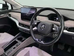 Black Used 2022 Skoda Enyaq iV ecoSuite SUV | £20,397 (Fair price)