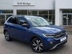 Blue Used 2022 VW T-Cross Black Edition SUV | £16,995 (Fair price)
