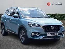 Blue Used 2021 MG HS Exclusive SUV | £15,458 (Fair price)