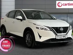 White Used 2023 Nissan Qashqai Acenta Premium SUV | £19,991 (Good price)