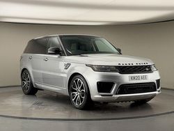 Indus silver Used 2020 Land Rover Range Rover Sport Autobiography Dynamic SUV | £34,750 (Fair price)