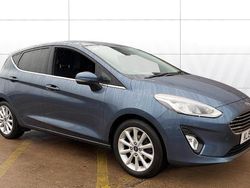 Blue Used 2019 Ford Fiesta Titanium Hatchback | £10,417 (Fair price)