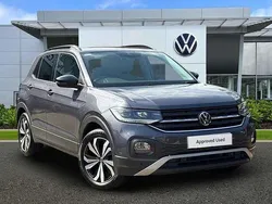 Grey Used 2023 VW T-Cross Black Edition SUV | £19,491 (Fair price)