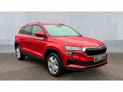 Red New 2025 Skoda Karoq SE Drive SUV | £25,824 (Fair price)