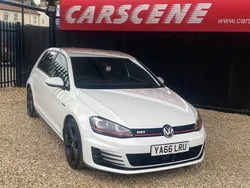 White Used 2016 VW Golf VII GTI Hatchback | £14,299 (Fair price)
