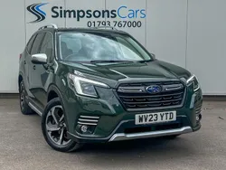 Cascade green Used 2023 Subaru Forester Premium SUV | £27,071 (Fair price)