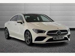 White Used 2021 Mercedes CLA180 AMG Line Premium Plus Sedan | £22,995 (Fair price)