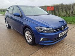 Blue Used 2018 VW Polo SE Hatchback | £10,995 (Fair price)