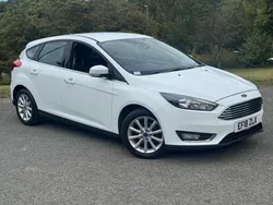 White Used 2018 Ford Focus Titanium Hatchback | £5,097 (Good price)