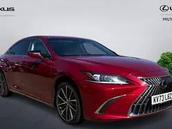 Red Used 2023 Lexus ES300H Sedan | £31,299 (Fair price)