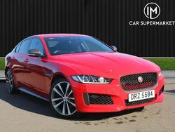 Red Used 2018 Jaguar XE Sedan | £13,385 (Good price)