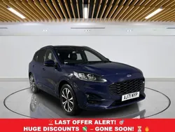 Blue Used 2022 Ford Kuga ST-Line X SUV | £15,949 (Good price)