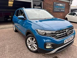Blue Used 2020 VW T-Cross SE SUV | £10,845 (Fair price)