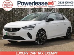 White Used 2022 Vauxhall Corsa-e Elite Hatchback | £10,589 (Good price)