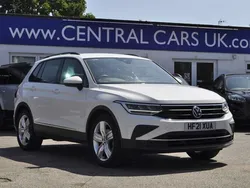 White Used 2021 VW Tiguan Life SUV | £19,995 (A bit pricey)