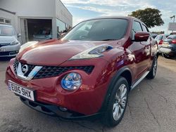 Red Used 2015 Nissan Juke Tekna SUV | £8,995 (Expensive)