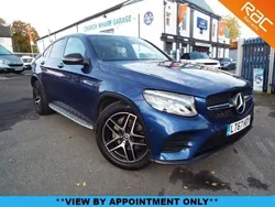 Blue Used 2017 Mercedes GLC220 AMG line SUV | £22,495 (A bit pricey)