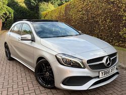 Silver Used 2016 Mercedes A200 AMG Line Premium Plus Hatchback | £9,490 (Fair price)